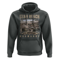 Utah Beach D Day 81 ST Anniversary Honor History Normandy WWII Hoodie