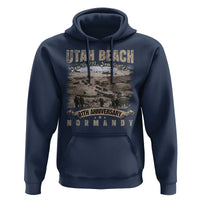 Utah Beach D Day 81 ST Anniversary Honor History Normandy WWII Hoodie