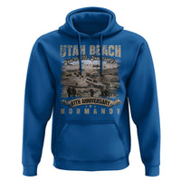 Utah Beach D Day 81 ST Anniversary Honor History Normandy WWII Hoodie