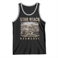 Utah Beach D Day 81 ST Anniversary Honor History Normandy WWII Tank Top