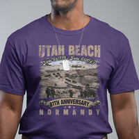 Utah Beach D Day 81 ST Anniversary Honor History Normandy WWII T Shirt