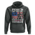 Proud Daughter Of A World War II Veteran Hoodie American Flag Army Boots - Wonder Print Shop