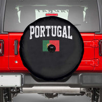 Vintage Portugal Flag Portuguese Pride Throwback Design Spare Tire Cover