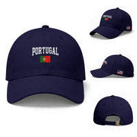 Vintage Portugal Flag Portuguese Pride Throwback Design Baseball Cap