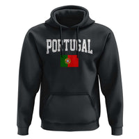 Vintage Portugal Flag Portuguese Pride Throwback Design Hoodie