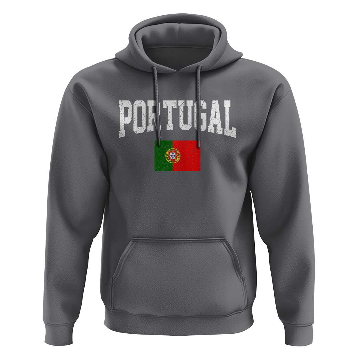Vintage Portugal Flag Portuguese Pride Throwback Design Hoodie