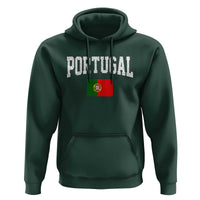 Vintage Portugal Flag Portuguese Pride Throwback Design Hoodie