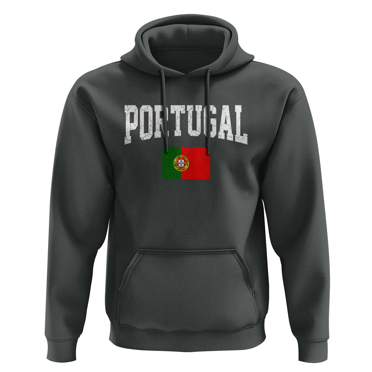 Vintage Portugal Flag Portuguese Pride Throwback Design Hoodie