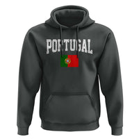 Vintage Portugal Flag Portuguese Pride Throwback Design Hoodie