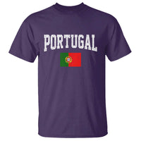 Vintage Portugal Flag Portuguese Pride Throwback Design T Shirt