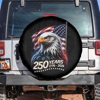 250 Years USA 250th Anniversary Spare Tire Cover Patriotic Eagle 4th of July