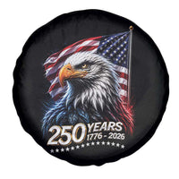 250 Years USA 250th Anniversary Spare Tire Cover Patriotic Eagle 4th of July