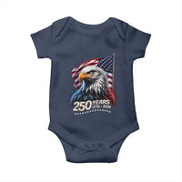 250 Years USA 250th Anniversary Baby Onesie Patriotic Eagle 4th of July