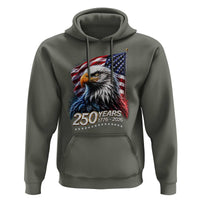 250 Years USA 250th Anniversary Hoodie Patriotic Eagle 4th of July