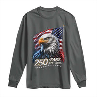 250 Years USA 250th Anniversary Long Sleeve Shirt Patriotic Eagle 4th of July