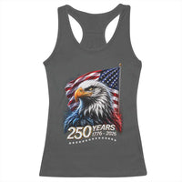 250 Years USA 250th Anniversary Racerback Tank Top Patriotic Eagle 4th of July