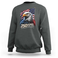 250 Years USA 250th Anniversary Sweatshirt Patriotic Eagle 4th of July