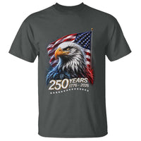 250 Years USA 250th Anniversary T Shirt Patriotic Eagle 4th of July