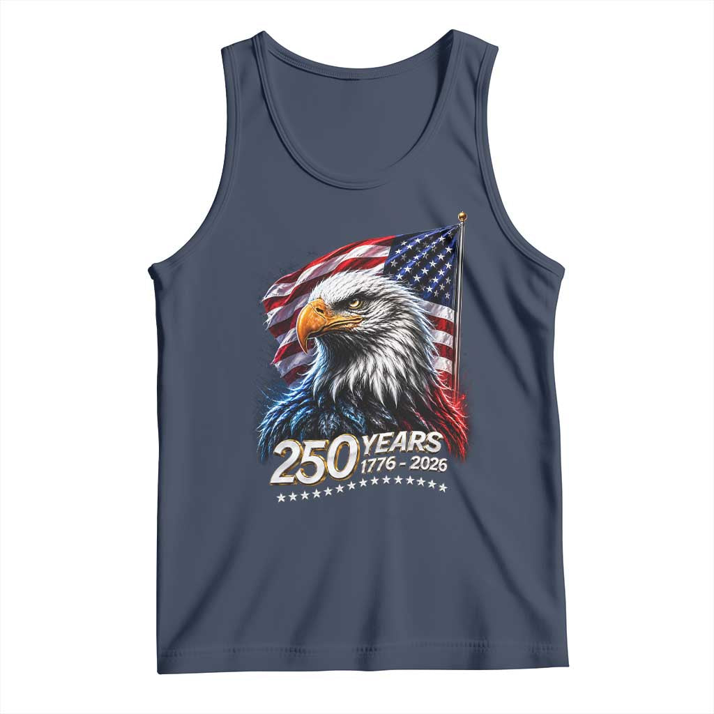 250 Years USA 250th Anniversary Tank Top Patriotic Eagle 4th of July