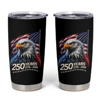 250 Years USA 250th Anniversary Tumbler Cup Patriotic Eagle 4th of July