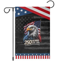 250 Years USA 250th Anniversary Patriotic Garden Flag Patriotic Eagle 4th of July