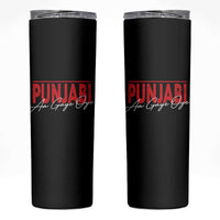 Punjabi Aa Gaye Oye Skinny Tumbler Funny Indian