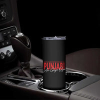 Punjabi Aa Gaye Oye Skinny Tumbler Funny Indian