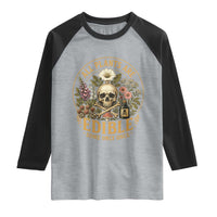 All Plants Are Edible Some Only Once Raglan Shirt Funny Botany Gardeners