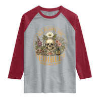 All Plants Are Edible Some Only Once Raglan Shirt Funny Botany Gardeners