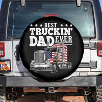 Best Truckin Dad Ever Spare Tire Cover Funny Rig Trucker Fathers Day