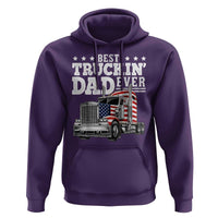 Best Truckin Dad Ever Hoodie Funny Rig Trucker Fathers Day