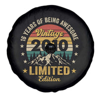 16th Birthday Spare Tire Cover Vintage 2010 Limited Edition Retro 16 Years Of Being Awesome Mountain