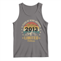 13th Birthday Tank Top Vintage 2013 Limited Edition Retro 13 Years Of Being Awesome Mountain