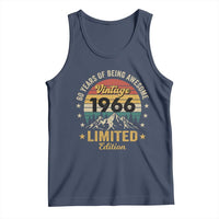 60th Birthday Tank Top Vintage 1966 Limited Edition Retro 60 Years Of Being Awesome Mountain