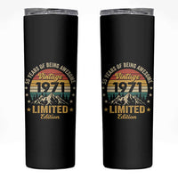 55th Birthday Skinny Tumbler Vintage 1971 Limited Edition Retro 55 Years Of Being Awesome Mountain