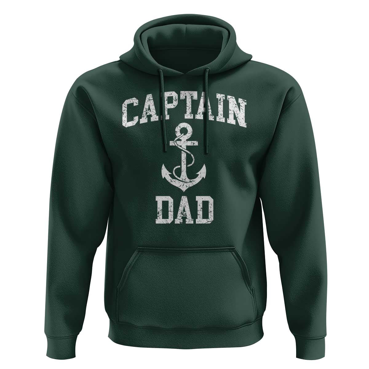 Captain Dad Hoodie Boat Pontoon Father Fishing Sailor