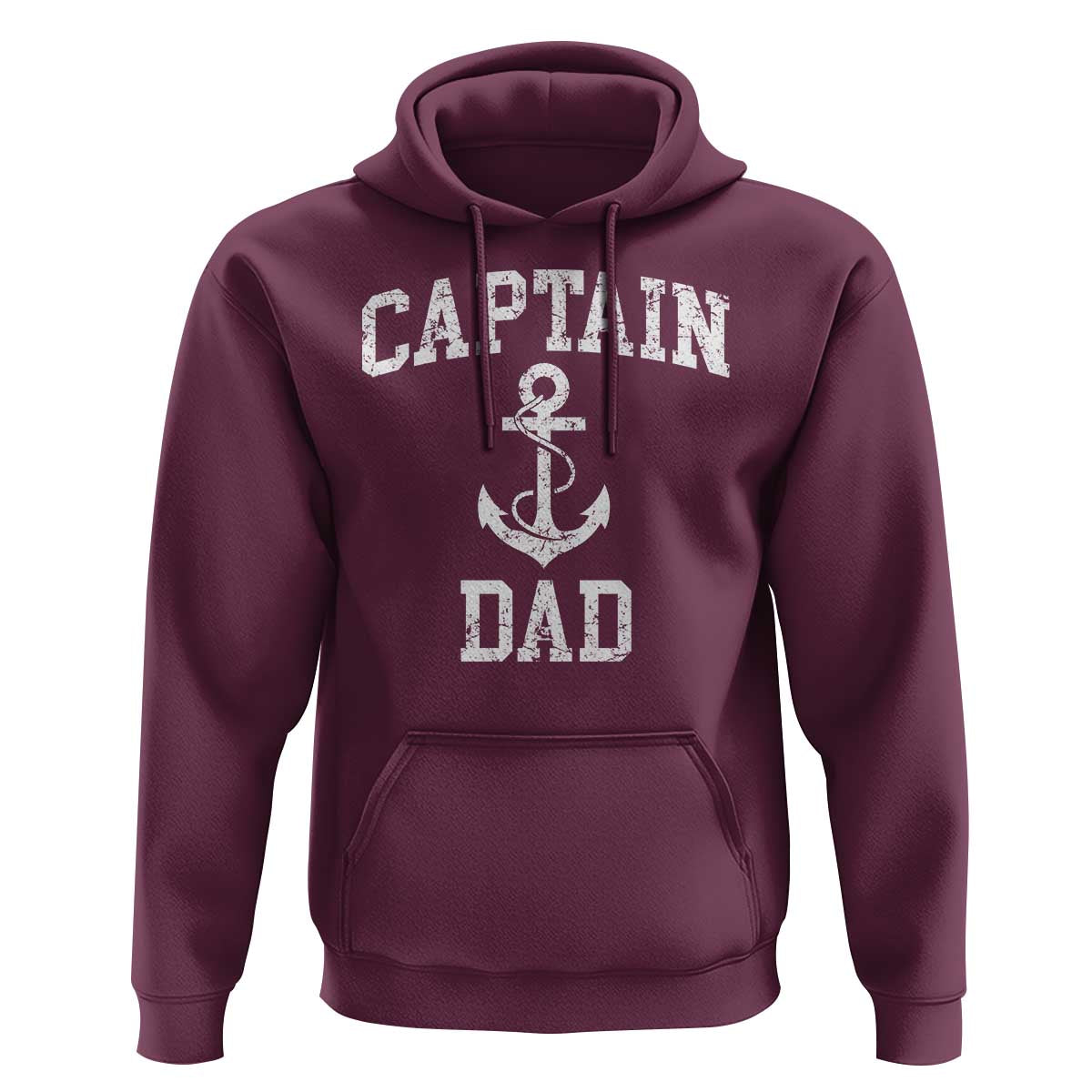 Captain Dad Hoodie Boat Pontoon Father Fishing Sailor