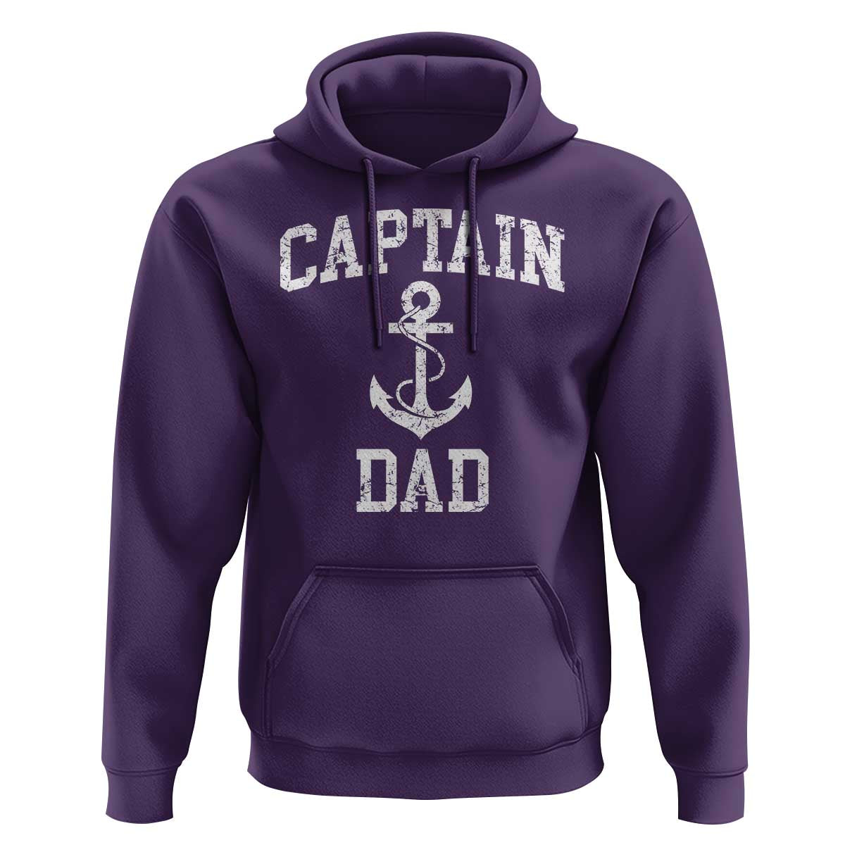 Captain Dad Hoodie Boat Pontoon Father Fishing Sailor
