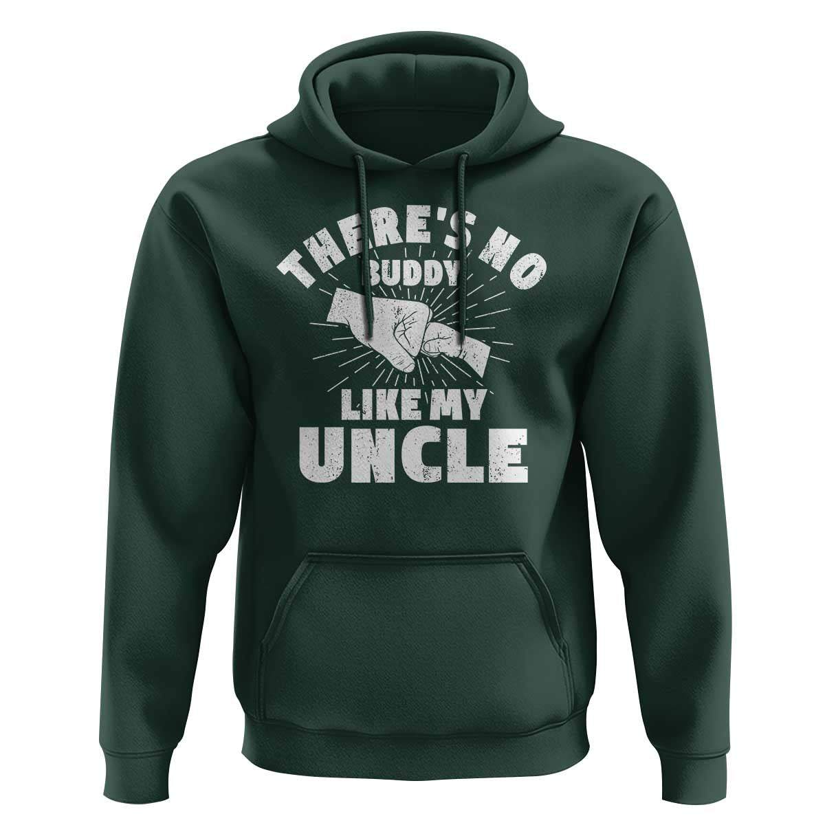 Funny Uncle Hoodie There's No Buddy Like My Uncle Family Matching - Wonder Print Shop