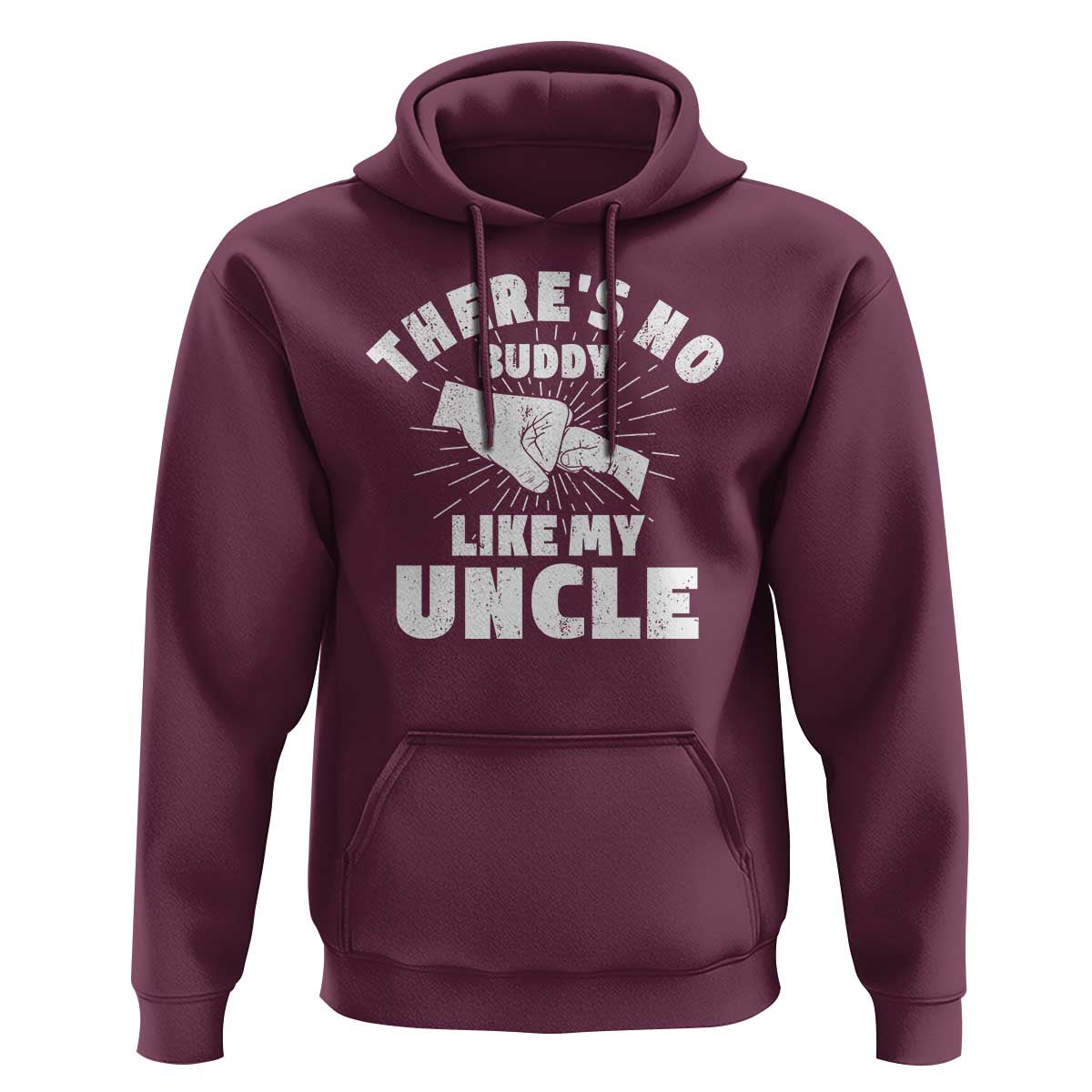 Funny Uncle Hoodie There's No Buddy Like My Uncle Family Matching - Wonder Print Shop