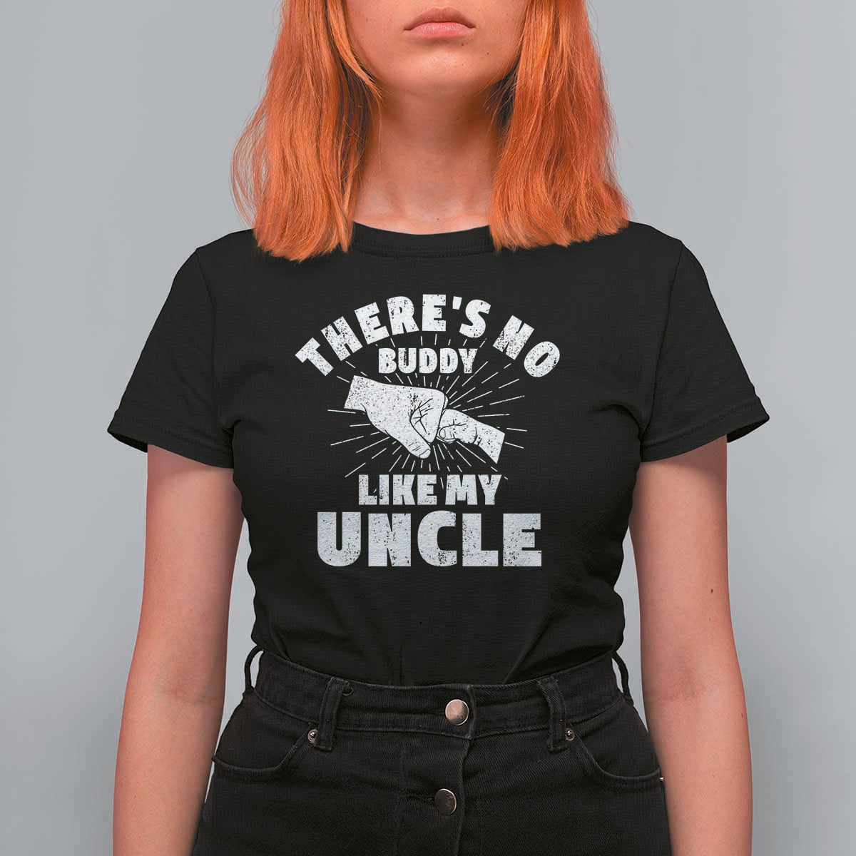 Funny Uncle T Shirt For Women There's No Buddy Like My Uncle Family Matching - Wonder Print Shop
