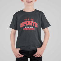 Funny Sport T Shirt For Kid Yay Go Sports Do The Thing Win The Points - Wonder Print Shop