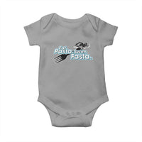 Funny Swimmer Baby Onesie Eat Pasta Swim Fasta Fork Swimming - Wonder Print Shop