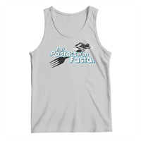 Funny Swimmer Tank Top Eat Pasta Swim Fasta Fork Swimming - Wonder Print Shop