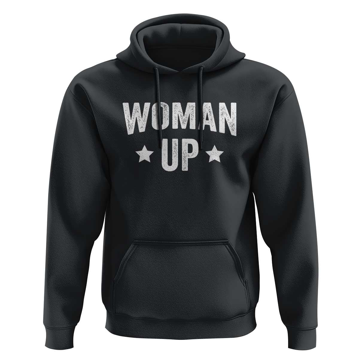 Woman Up Hoodie Fitness Gym Workout Feminist - Wonder Print Shop