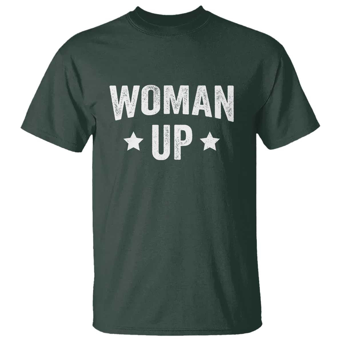 Woman Up T Shirt Fitness Gym Workout Feminist - Wonder Print Shop