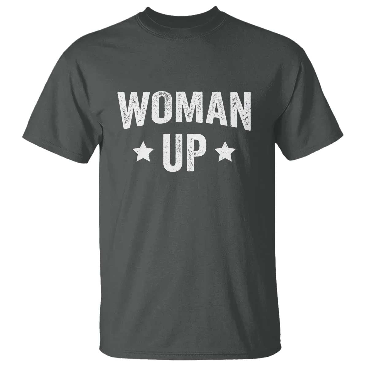 Woman Up T Shirt Fitness Gym Workout Feminist - Wonder Print Shop