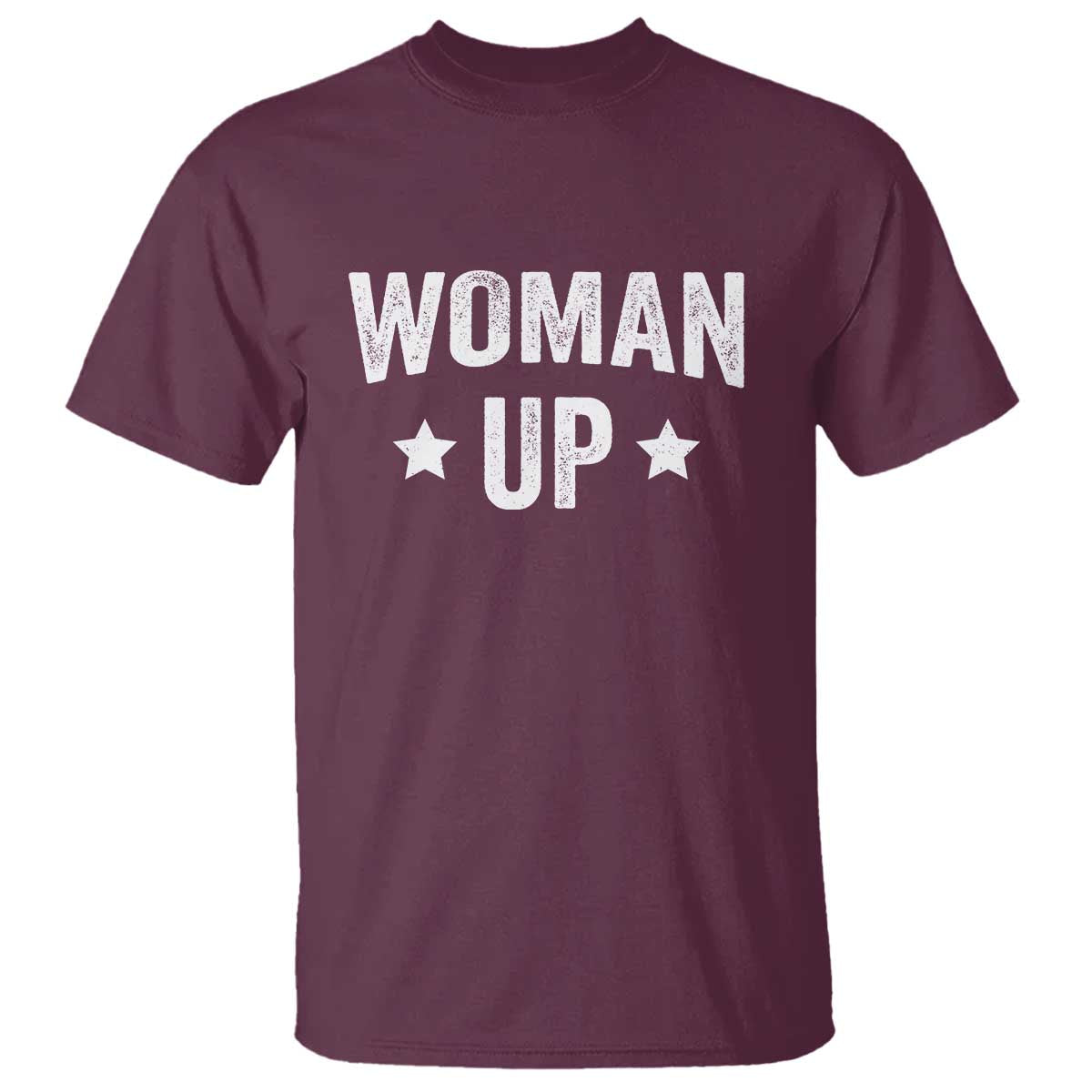 Woman Up T Shirt Fitness Gym Workout Feminist - Wonder Print Shop