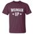 Woman Up T Shirt Fitness Gym Workout Feminist - Wonder Print Shop