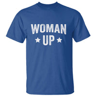 Woman Up T Shirt Fitness Gym Workout Feminist - Wonder Print Shop